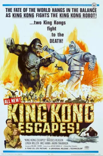 Poster to the movie "King Kong Escapes" #1027291