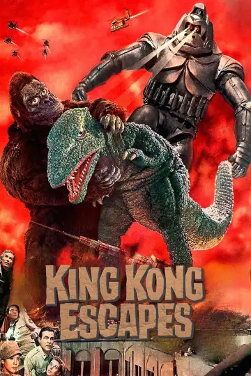 Poster to the movie "King Kong Escapes" #1027294