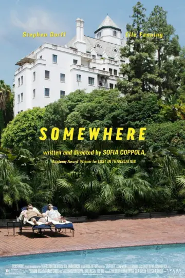 Poster to the movie "Somewhere" #1584436