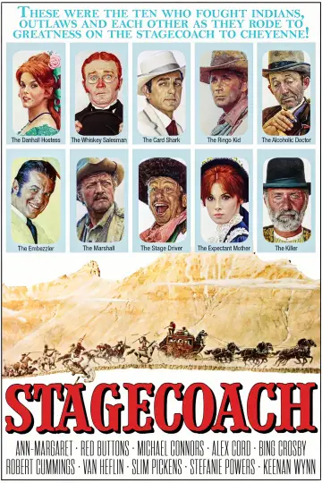 Poster to the movie "Stagecoach" #1099390