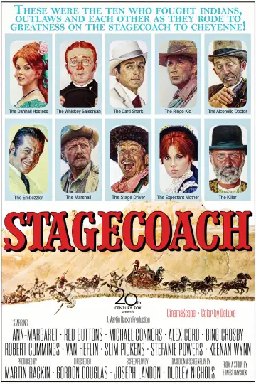 Poster to the movie "Stagecoach" #1099391