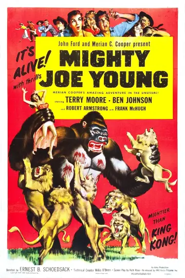 Poster to the movie "Mighty Joe Young" #1081734