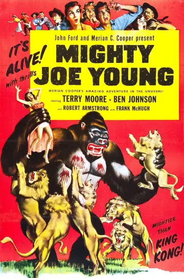 Poster to the movie "Mighty Joe Young" #1081738