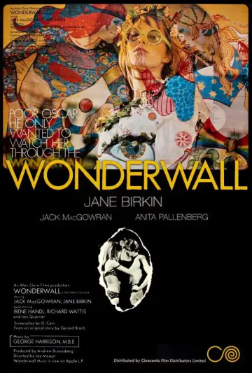 Poster to the movie "Wonderwall" #1213805