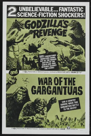 Poster to the movie "All Monsters Attack" #949485