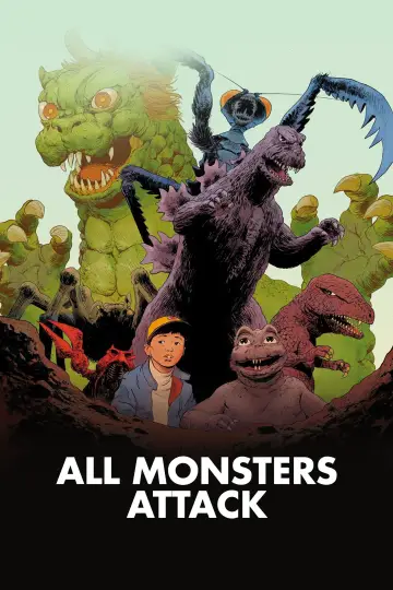 Poster to the movie "All Monsters Attack" #949489