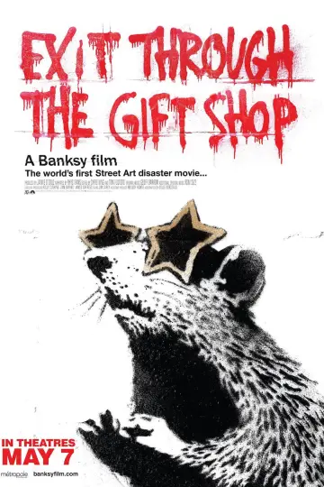 Poster to the movie "Exit Through the Gift Shop" #1084403
