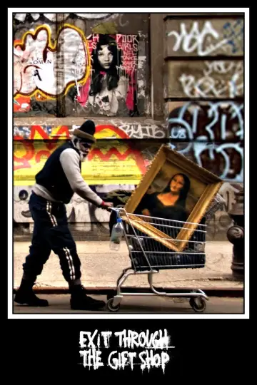 Poster to the movie "Exit Through the Gift Shop" #1084405