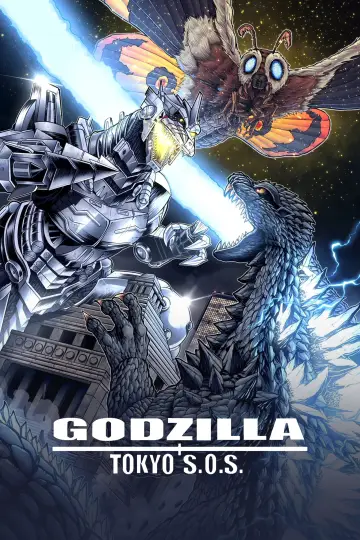 Poster to the movie "Godzilla: Tokyo S.O.S." #1046456
