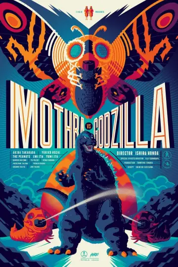 Poster to the movie "Godzilla vs. Mothra" #1024953