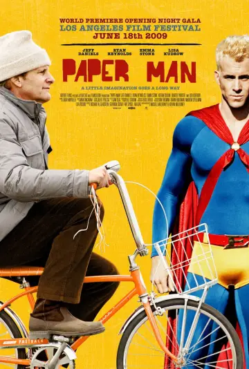 Poster to the movie "Paper Man" #999674