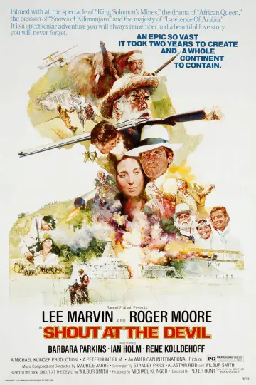 Poster to the movie "Shout at the Devil" #1093775