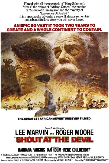 Poster to the movie "Shout at the Devil" #1093776