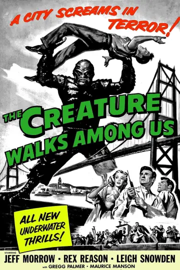Poster to the movie "The Creature Walks Among Us" #1056560