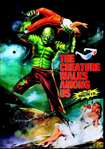 Poster to the movie "The Creature Walks Among Us" #1056565