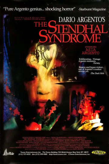 Poster to the movie "The Stendhal Syndrome" #1029906