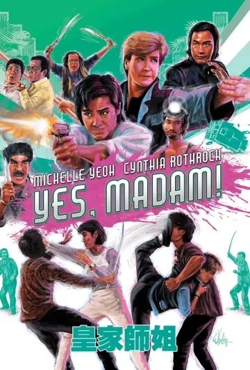 Poster to the movie "Yes, Madam!" #907286