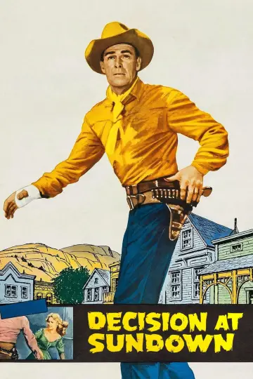 Poster to the movie "Decision at Sundown" #1069595