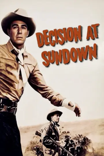 Poster to the movie "Decision at Sundown" #1069596