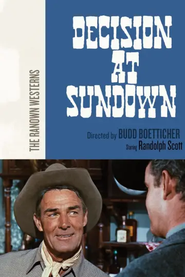 Poster to the movie "Decision at Sundown" #1069600