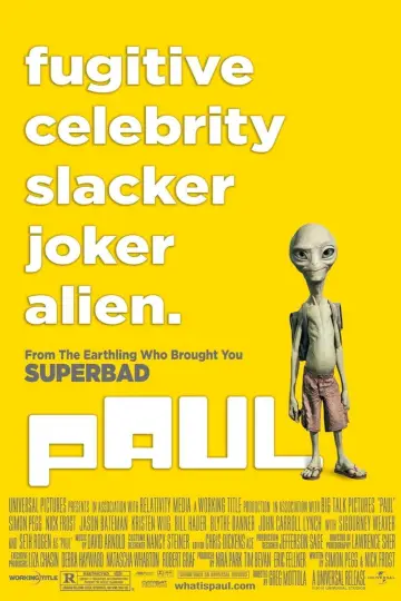 Poster to the movie "Paul" #1207731