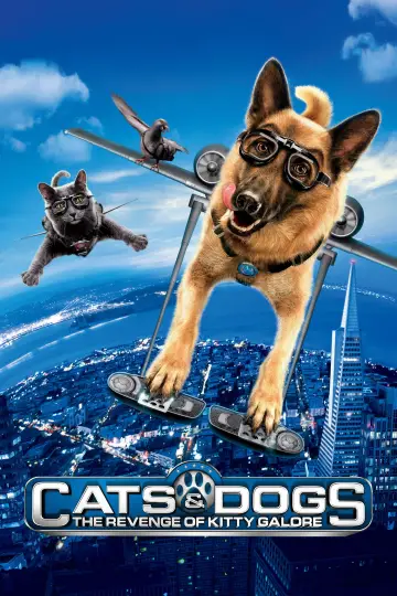 Poster to the movie "Cats & Dogs: The Revenge of Kitty Galore" #855316