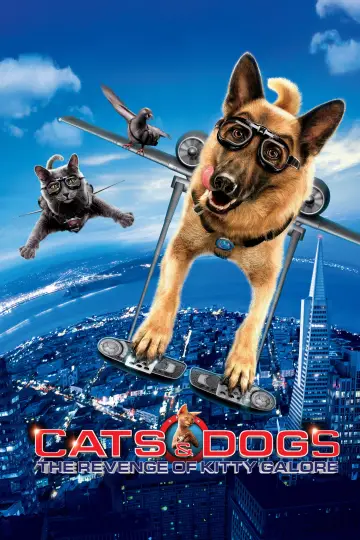 Poster to the movie "Cats & Dogs: The Revenge of Kitty Galore" #855329