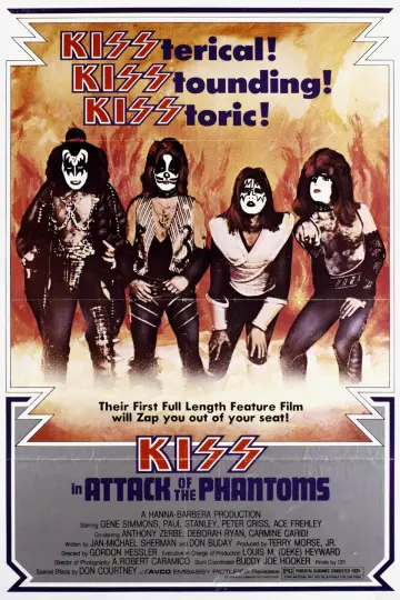 Poster to the movie "KISS Meets the Phantom of the Park" #709453
