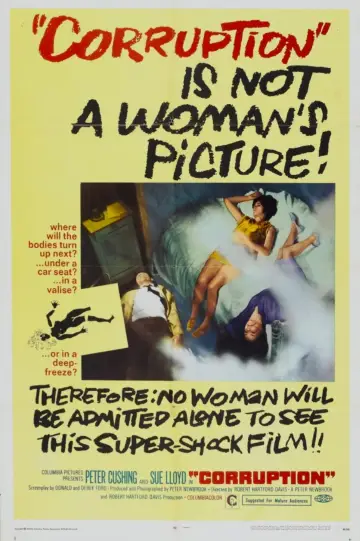 Poster to the movie "Corruption" #939872