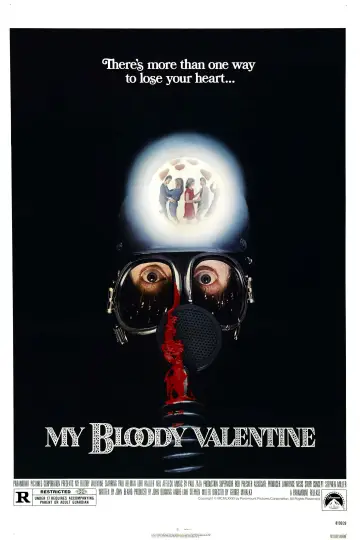 Poster to the movie "My Bloody Valentine" #691848