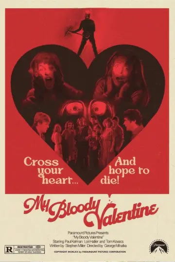 Poster to the movie "My Bloody Valentine" #691886