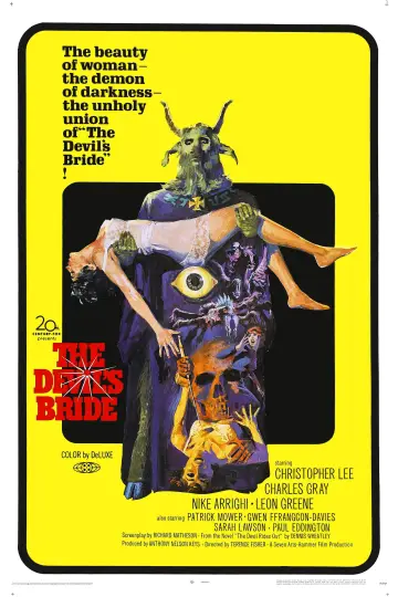 Poster to the movie "The Devil Rides Out" #1119386