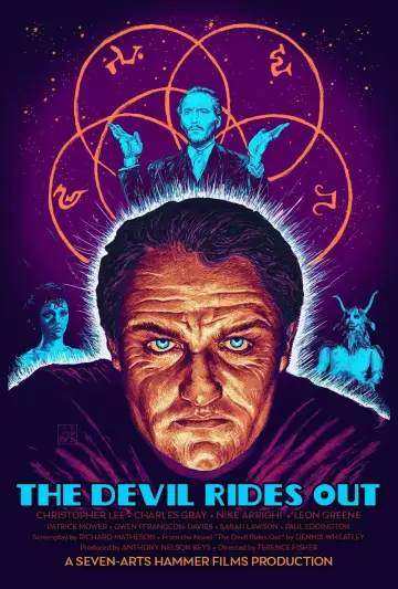 Poster to the movie "The Devil Rides Out" #1119390