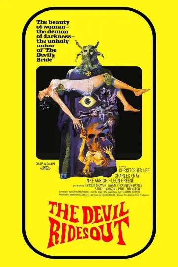 Poster to the movie "The Devil Rides Out" #1119401