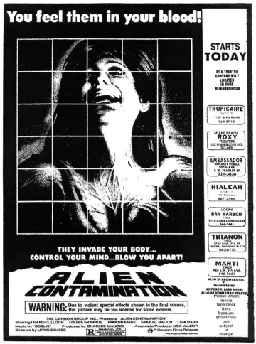 Poster to the movie "Contamination" #1056144