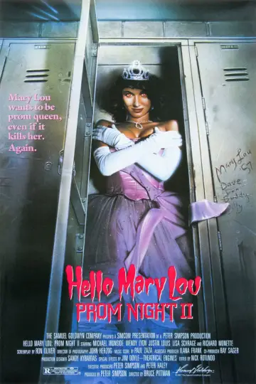Poster to the movie "Hello Mary Lou: Prom Night II" #1091730