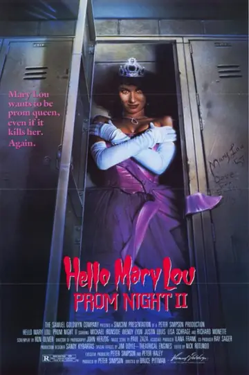 Poster to the movie "Hello Mary Lou: Prom Night II" #1091733