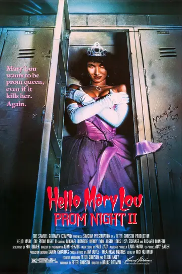 Poster to the movie "Hello Mary Lou: Prom Night II" #1091736
