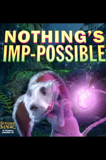 Poster to the movie "Strange Magic" #863618