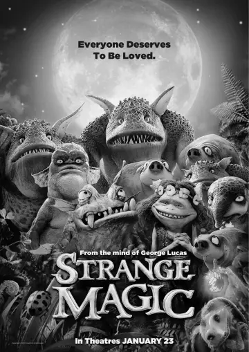 Poster to the movie "Strange Magic" #863619