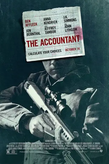 Poster to the movie "The Accountant" #45871