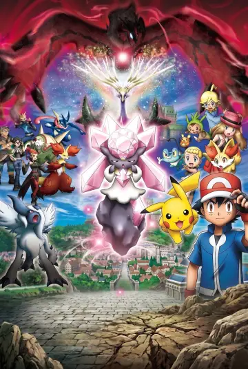 Poster to the movie "Pokémon the Movie: Diancie and the Cocoon of Destruction" #892687