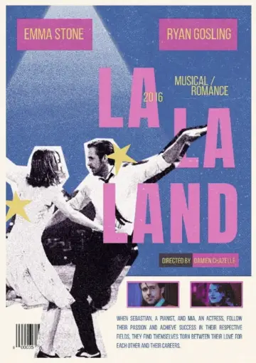 Poster to the movie "La La Land" #1176945