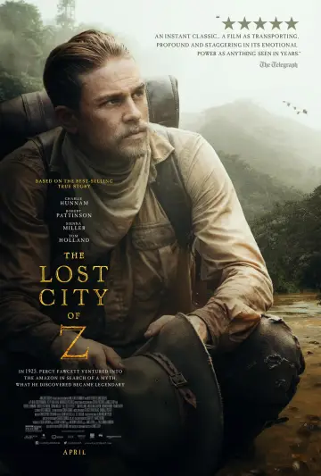 Poster to the movie "The Lost City of Z" #875642
