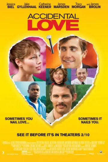 Poster to the movie "Accidental Love" #685977