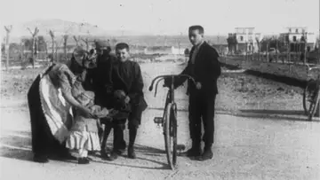Leçon de bicyclette poster