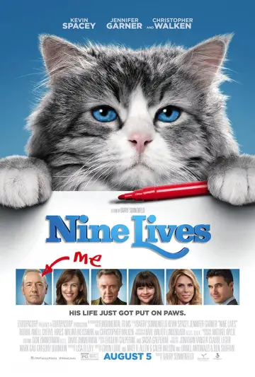 Poster to the movie "Nine Lives" #1028549
