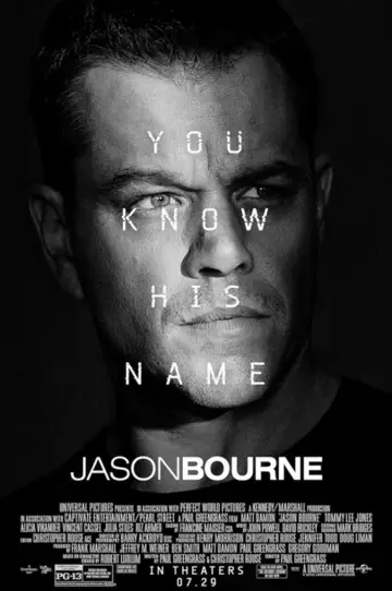 Poster to the movie "Jason Bourne" #594211
