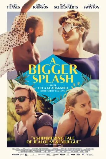 Poster to the movie "A Bigger Splash" #874588