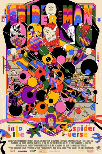 Poster to the movie "Spider-Man: Into the Spider-Verse" #13191